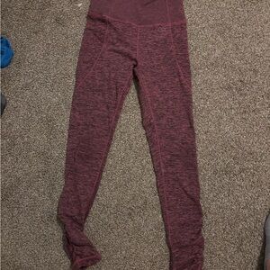 CALIA by Carrie Underwood Maroon Leggings